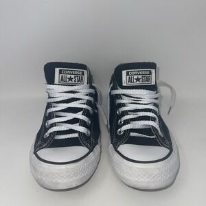 Black Converse All Star Size 5Men 7Women Shoes Low Top Chuck Taylor GUC